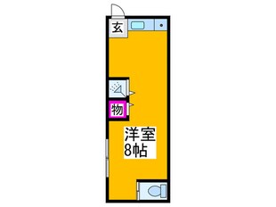 加賀ハイツの物件間取画像